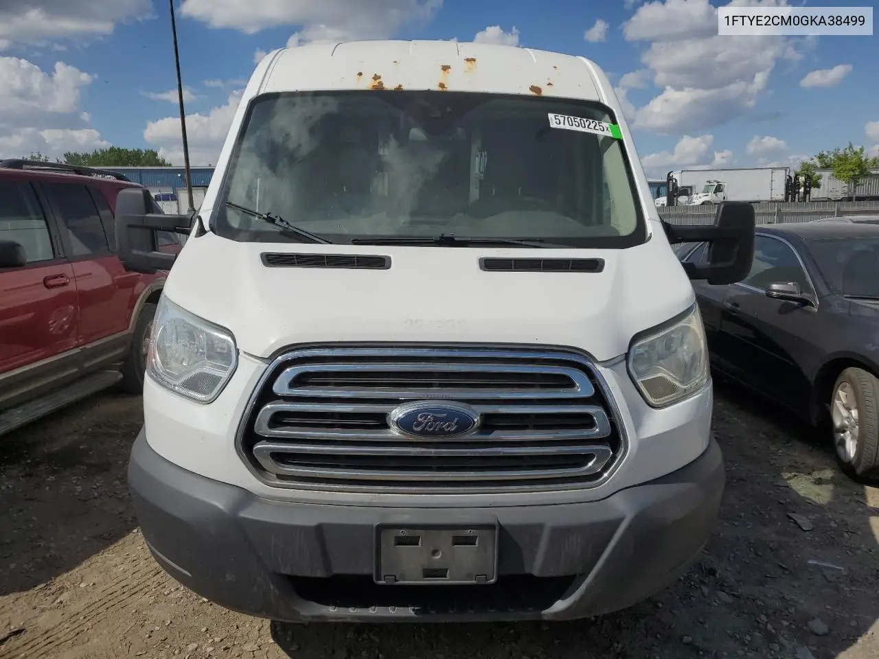 2016 Ford Transit T-150 VIN: 1FTYE2CM0GKA38499 Lot: 57050225