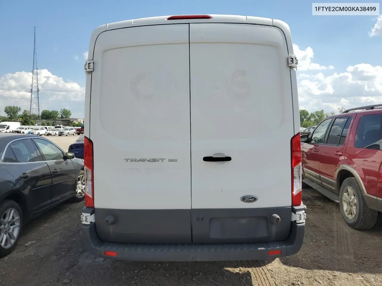 2016 Ford Transit T-150 VIN: 1FTYE2CM0GKA38499 Lot: 57050225