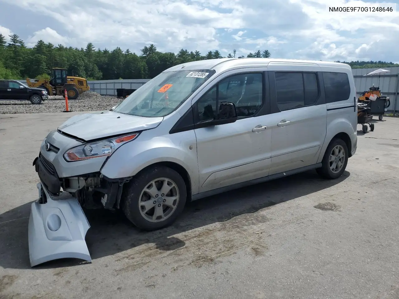 2016 Ford Transit Connect Xlt VIN: NM0GE9F70G1248646 Lot: 62131285