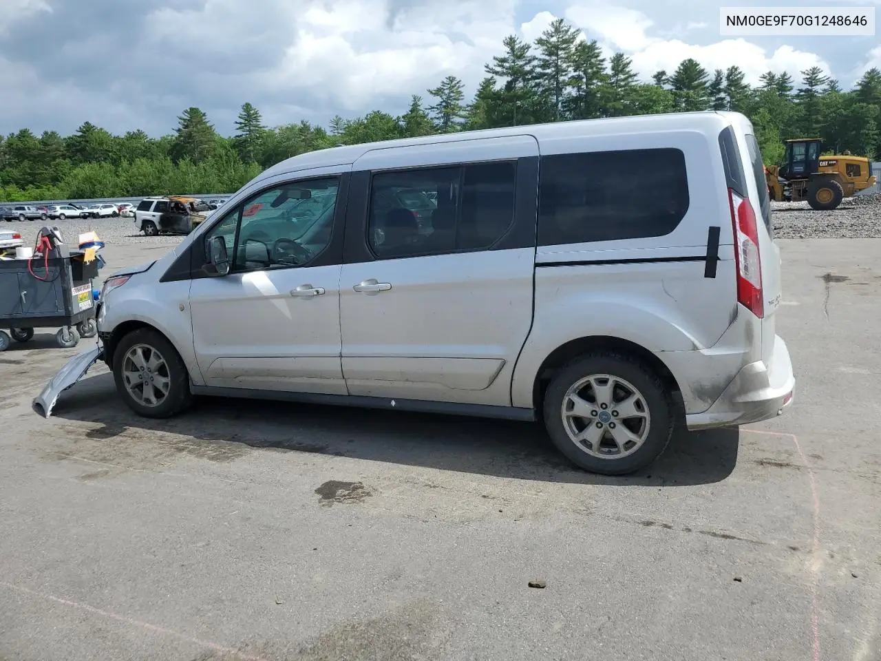 2016 Ford Transit Connect Xlt VIN: NM0GE9F70G1248646 Lot: 62131285