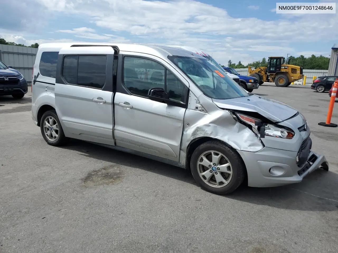 2016 Ford Transit Connect Xlt VIN: NM0GE9F70G1248646 Lot: 62131285