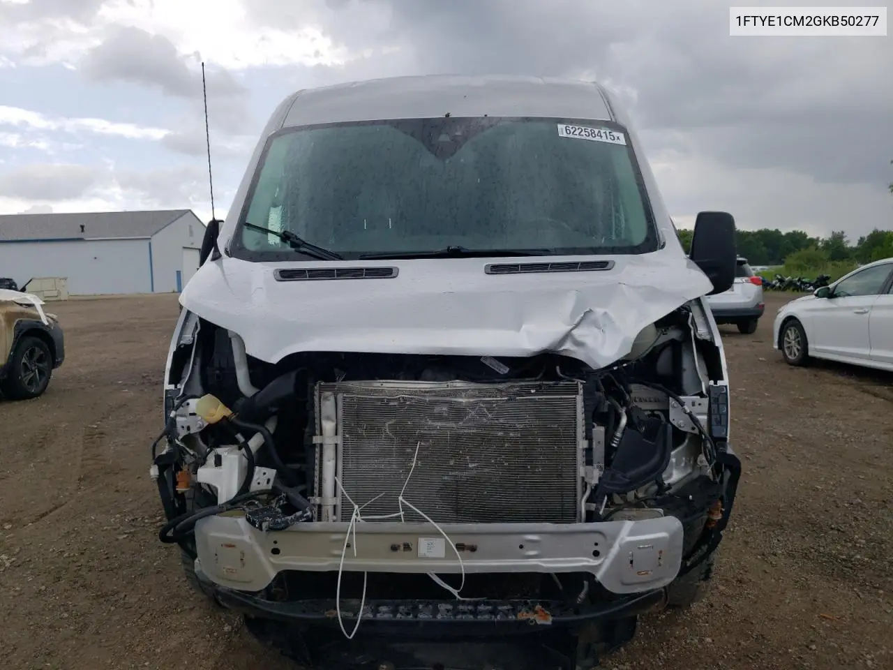2016 Ford Transit T-150 VIN: 1FTYE1CM2GKB50277 Lot: 62258415