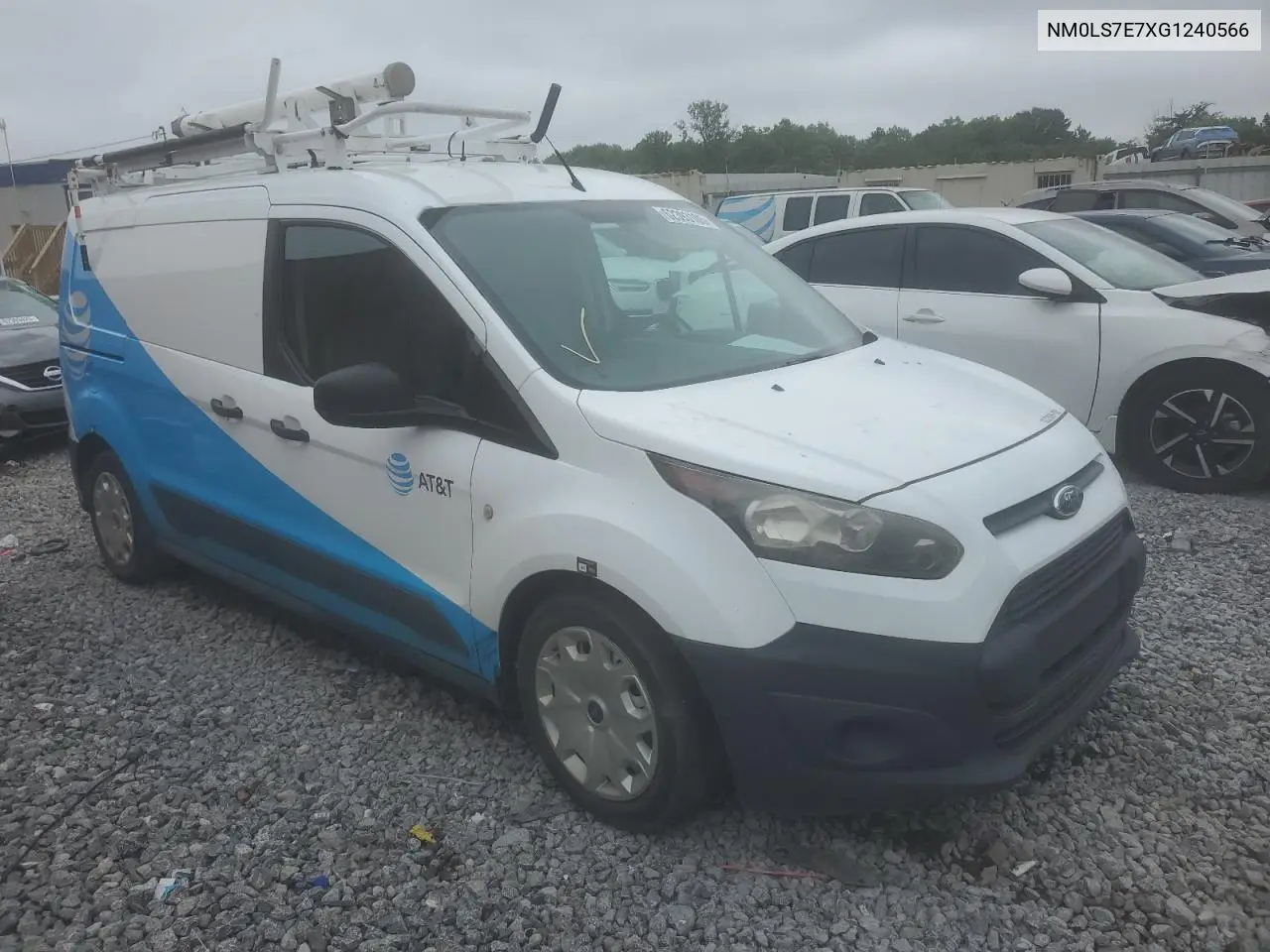 2016 Ford Transit Connect Xl VIN: NM0LS7E7XG1240566 Lot: 62393105