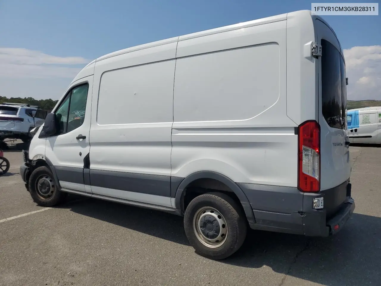 2016 Ford Transit T-250 VIN: 1FTYR1CM3GKB28311 Lot: 62732685