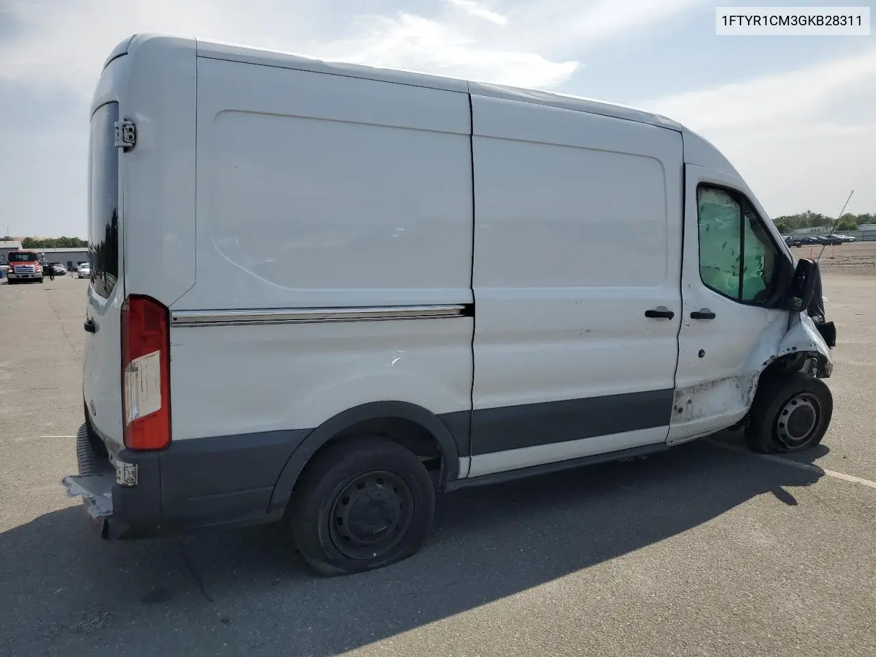 2016 Ford Transit T-250 VIN: 1FTYR1CM3GKB28311 Lot: 62732685