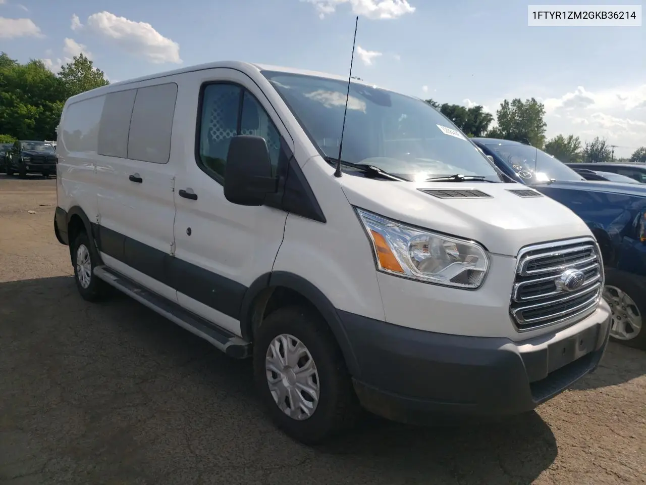 2016 Ford Transit T-250 VIN: 1FTYR1ZM2GKB36214 Lot: 62864445