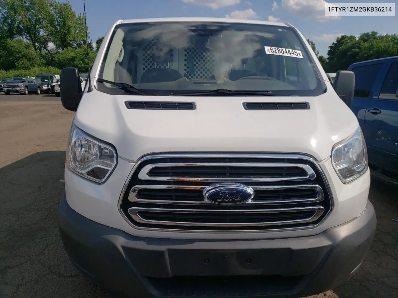 2016 Ford Transit T-250 VIN: 1FTYR1ZM2GKB36214 Lot: 62864445