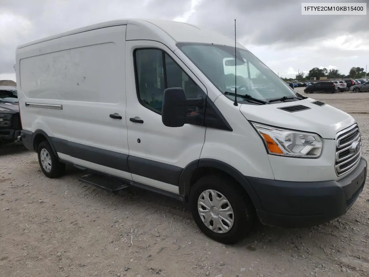 2016 Ford Transit T-150 VIN: 1FTYE2CM1GKB15400 Lot: 62946155