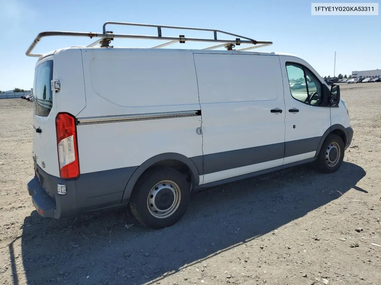 2016 Ford Transit T-150 VIN: 1FTYE1YG2GKA53311 Lot: 62951455