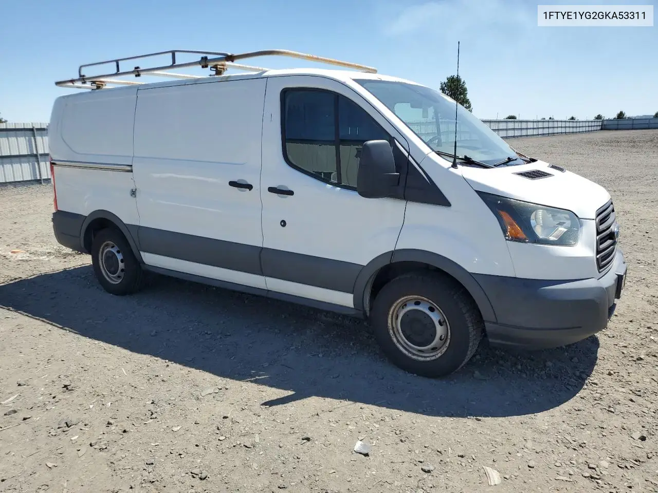 2016 Ford Transit T-150 VIN: 1FTYE1YG2GKA53311 Lot: 62951455
