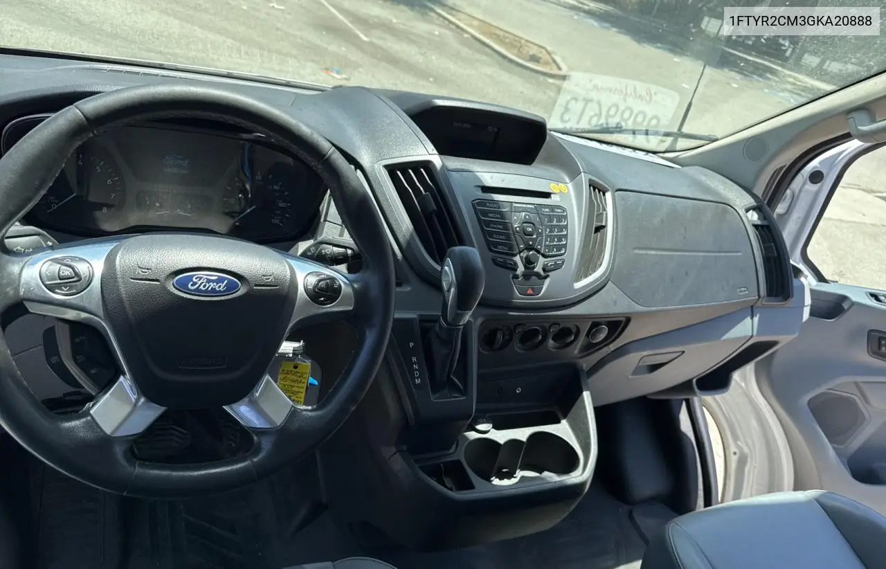 2016 Ford Transit T-250 VIN: 1FTYR2CM3GKA20888 Lot: 63144125