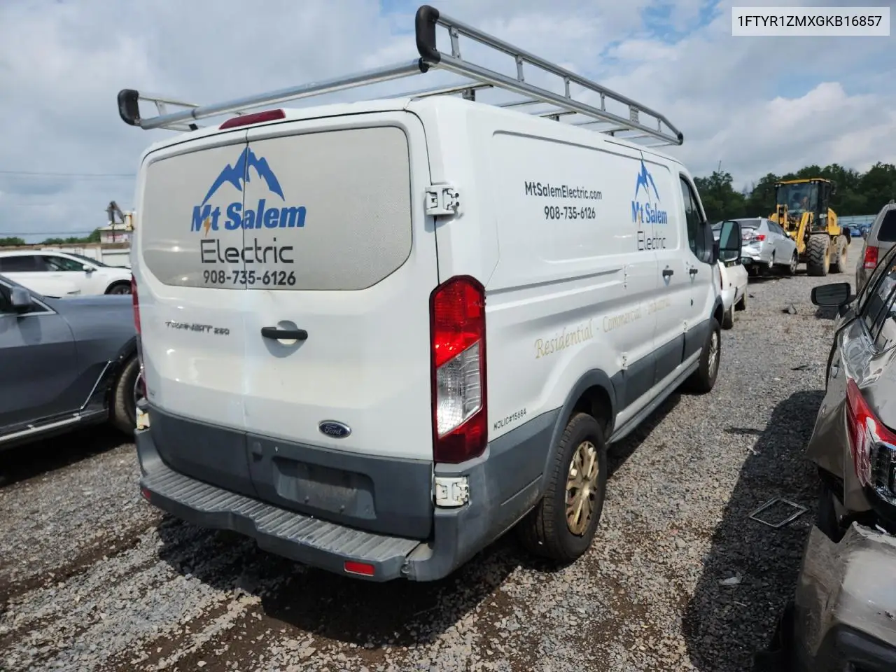 2016 Ford Transit T-250 VIN: 1FTYR1ZMXGKB16857 Lot: 63183255