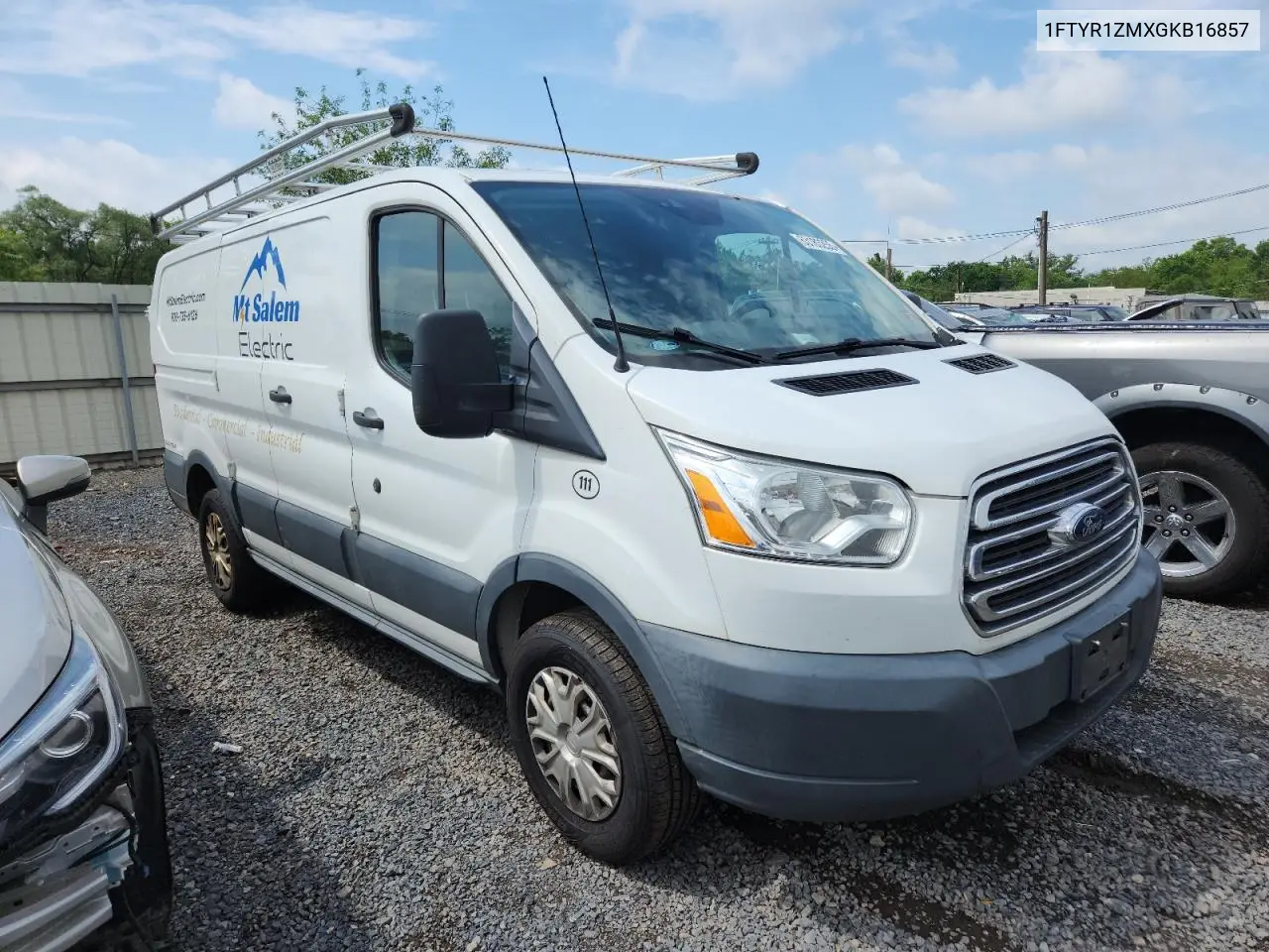 2016 Ford Transit T-250 VIN: 1FTYR1ZMXGKB16857 Lot: 63183255