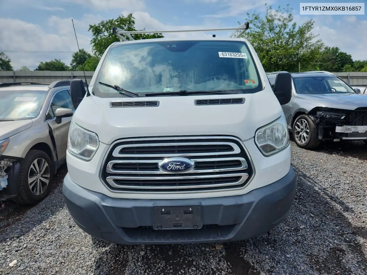 2016 Ford Transit T-250 VIN: 1FTYR1ZMXGKB16857 Lot: 63183255