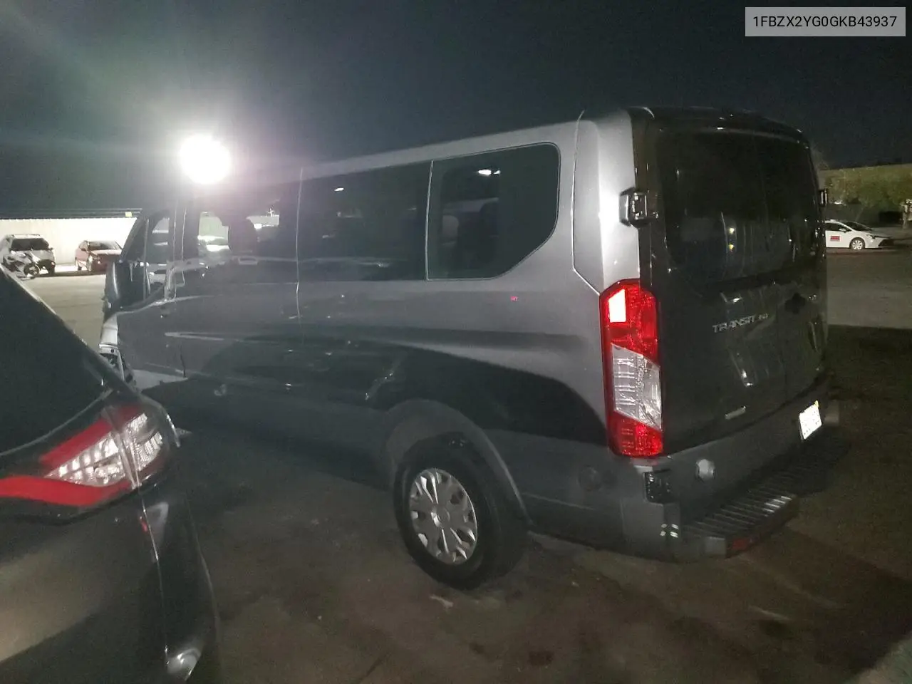 2016 Ford Transit T-350 VIN: 1FBZX2YG0GKB43937 Lot: 63358745