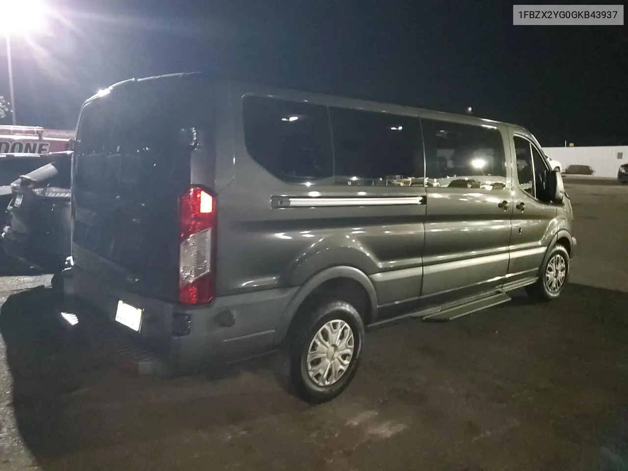 2016 Ford Transit T-350 VIN: 1FBZX2YG0GKB43937 Lot: 63358745