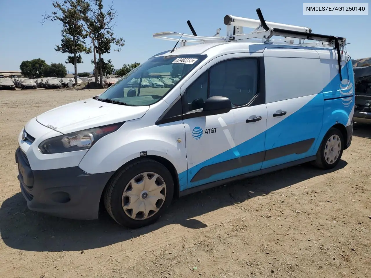 2016 Ford Transit Connect Xl VIN: NM0LS7E74G1250140 Lot: 63402775