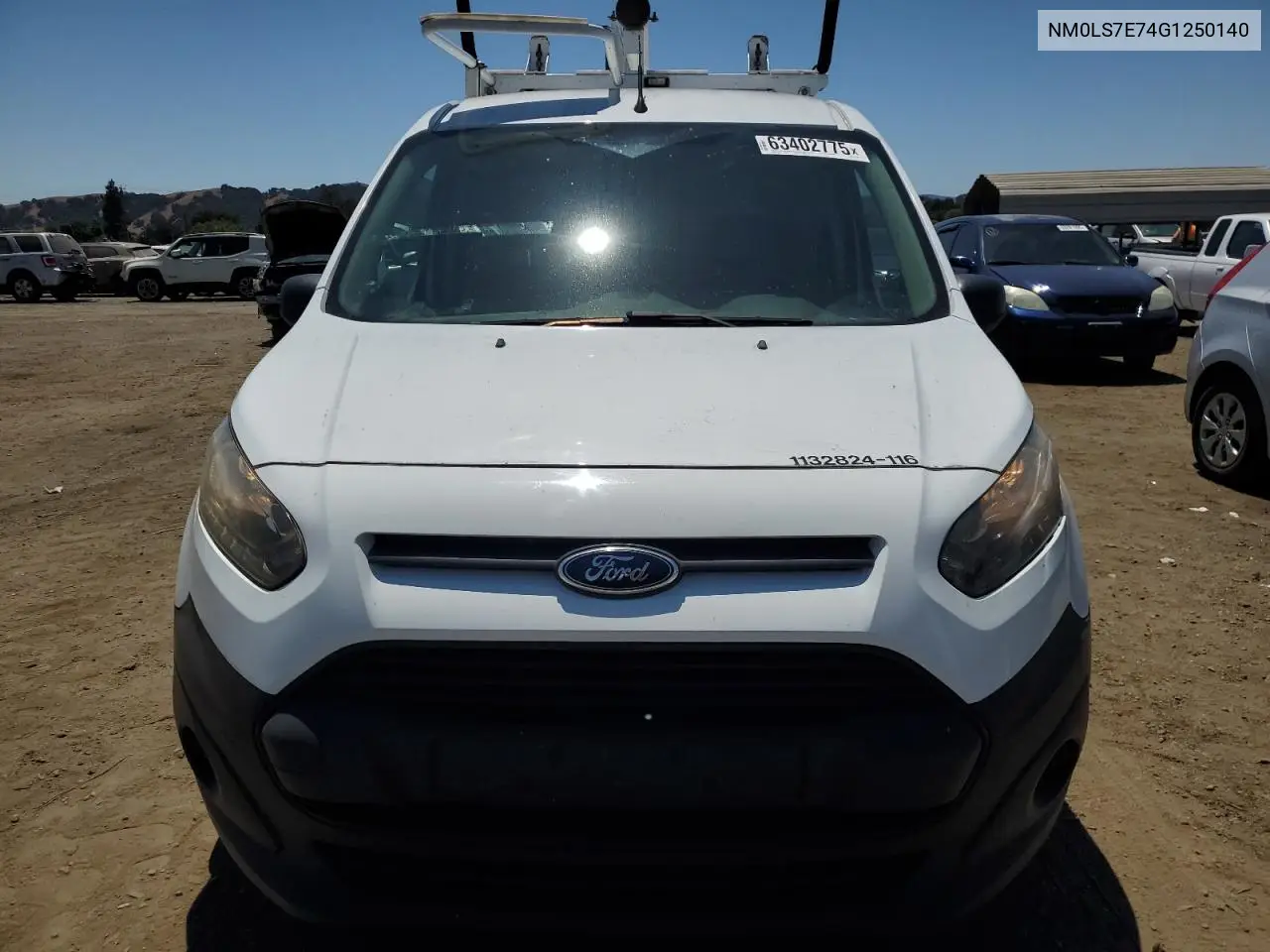 2016 Ford Transit Connect Xl VIN: NM0LS7E74G1250140 Lot: 63402775