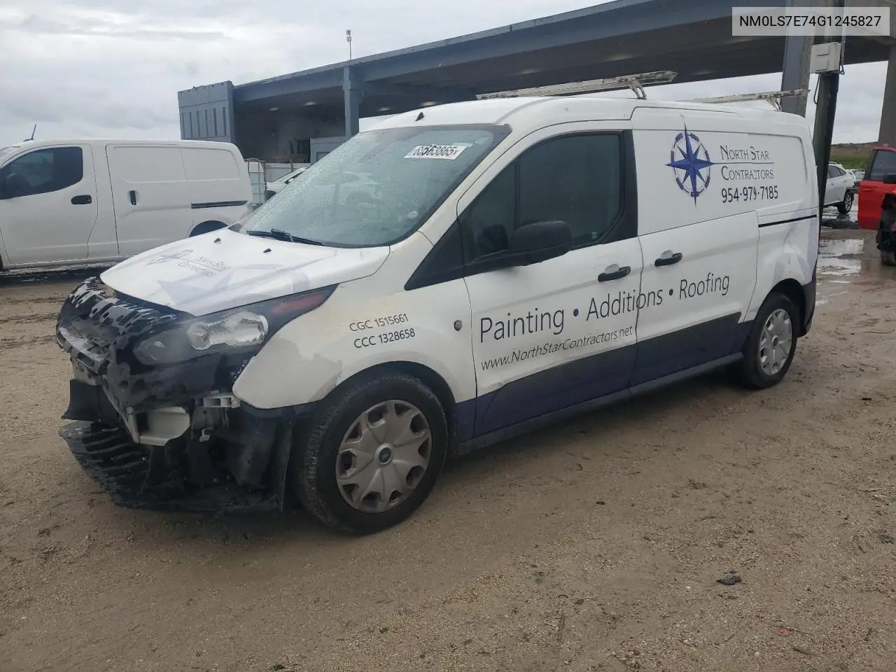 2016 Ford Transit Connect Xl VIN: NM0LS7E74G1245827 Lot: 63563865