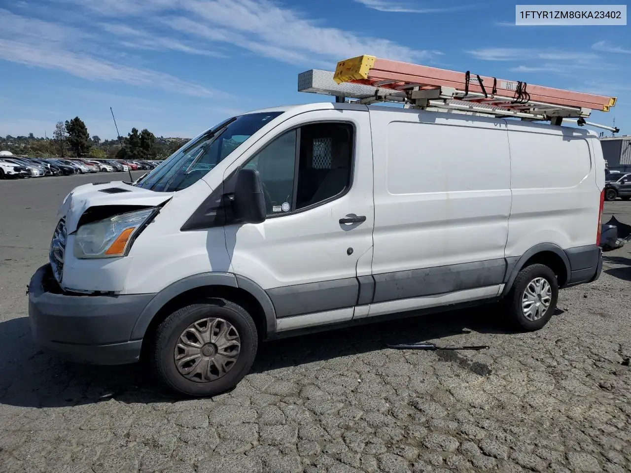 2016 Ford Transit T-250 VIN: 1FTYR1ZM8GKA23402 Lot: 63790185