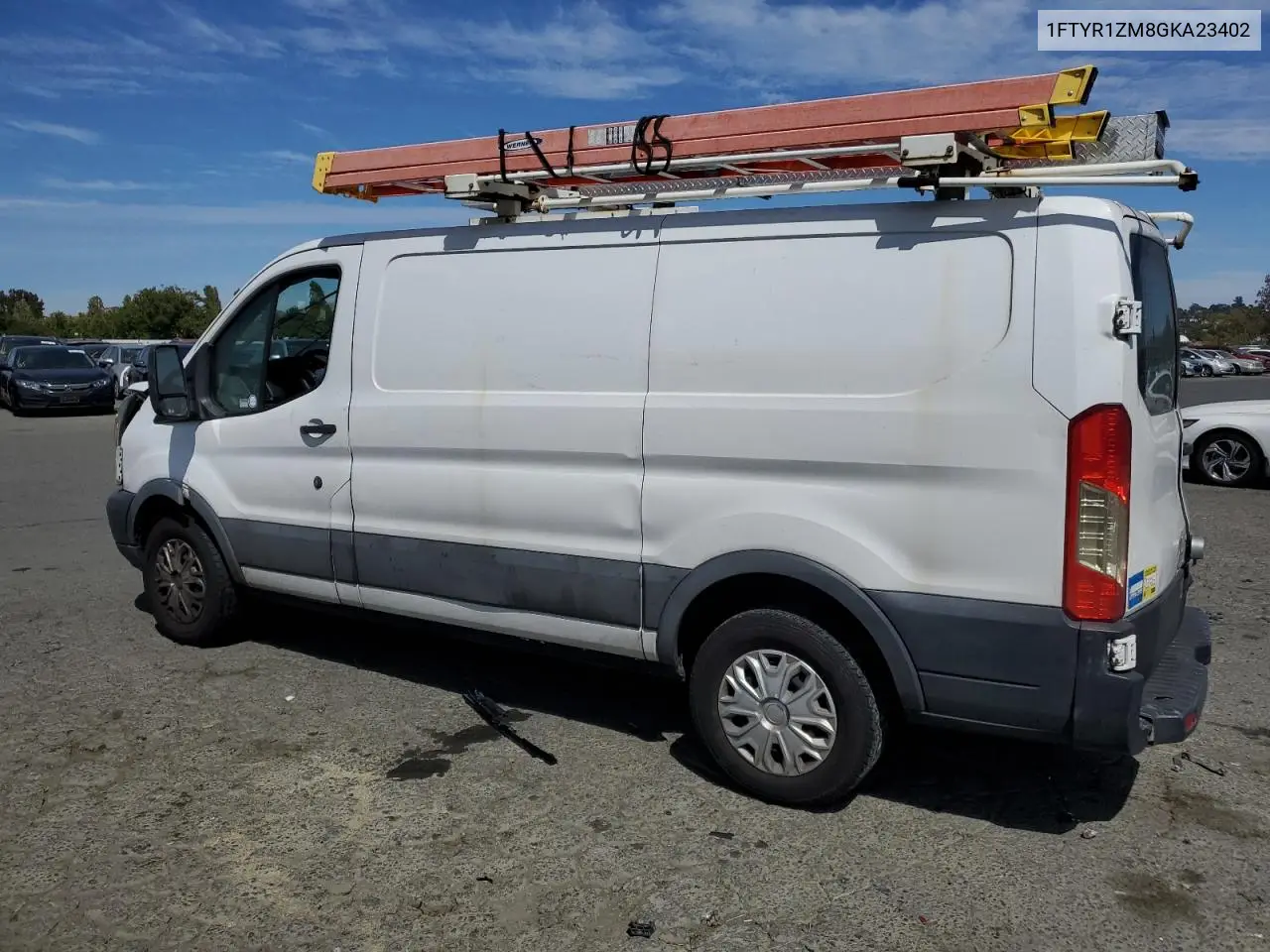 2016 Ford Transit T-250 VIN: 1FTYR1ZM8GKA23402 Lot: 63790185
