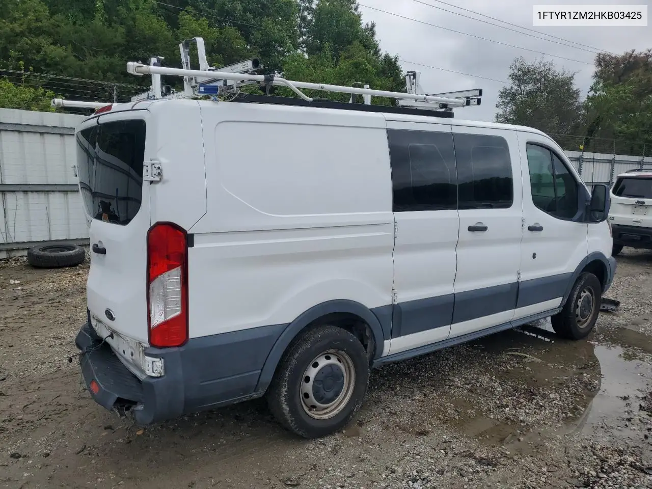 2017 Ford Transit T-250 VIN: 1FTYR1ZM2HKB03425 Lot: 56999525