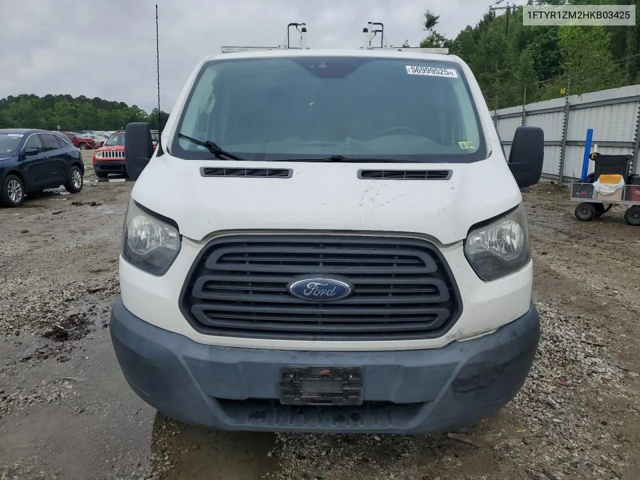 2017 Ford Transit T-250 VIN: 1FTYR1ZM2HKB03425 Lot: 56999525