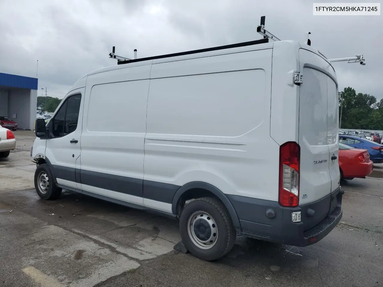 2017 Ford Transit T-250 VIN: 1FTYR2CM5HKA71245 Lot: 62827935