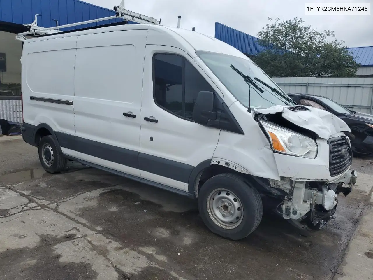 2017 Ford Transit T-250 VIN: 1FTYR2CM5HKA71245 Lot: 62827935