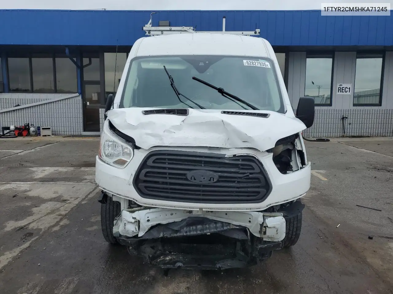 2017 Ford Transit T-250 VIN: 1FTYR2CM5HKA71245 Lot: 62827935
