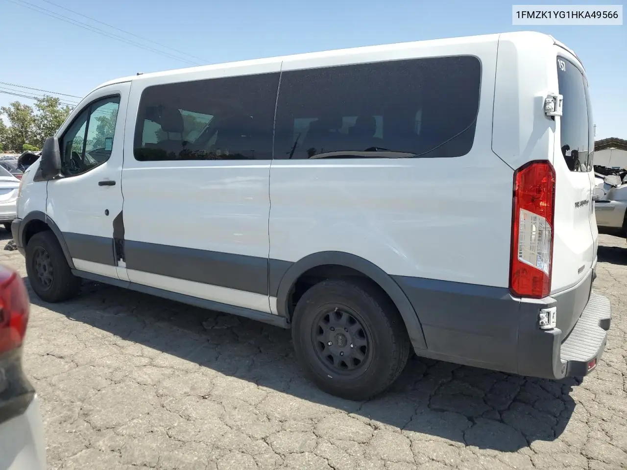 2017 Ford Transit T-150 VIN: 1FMZK1YG1HKA49566 Lot: 63113045