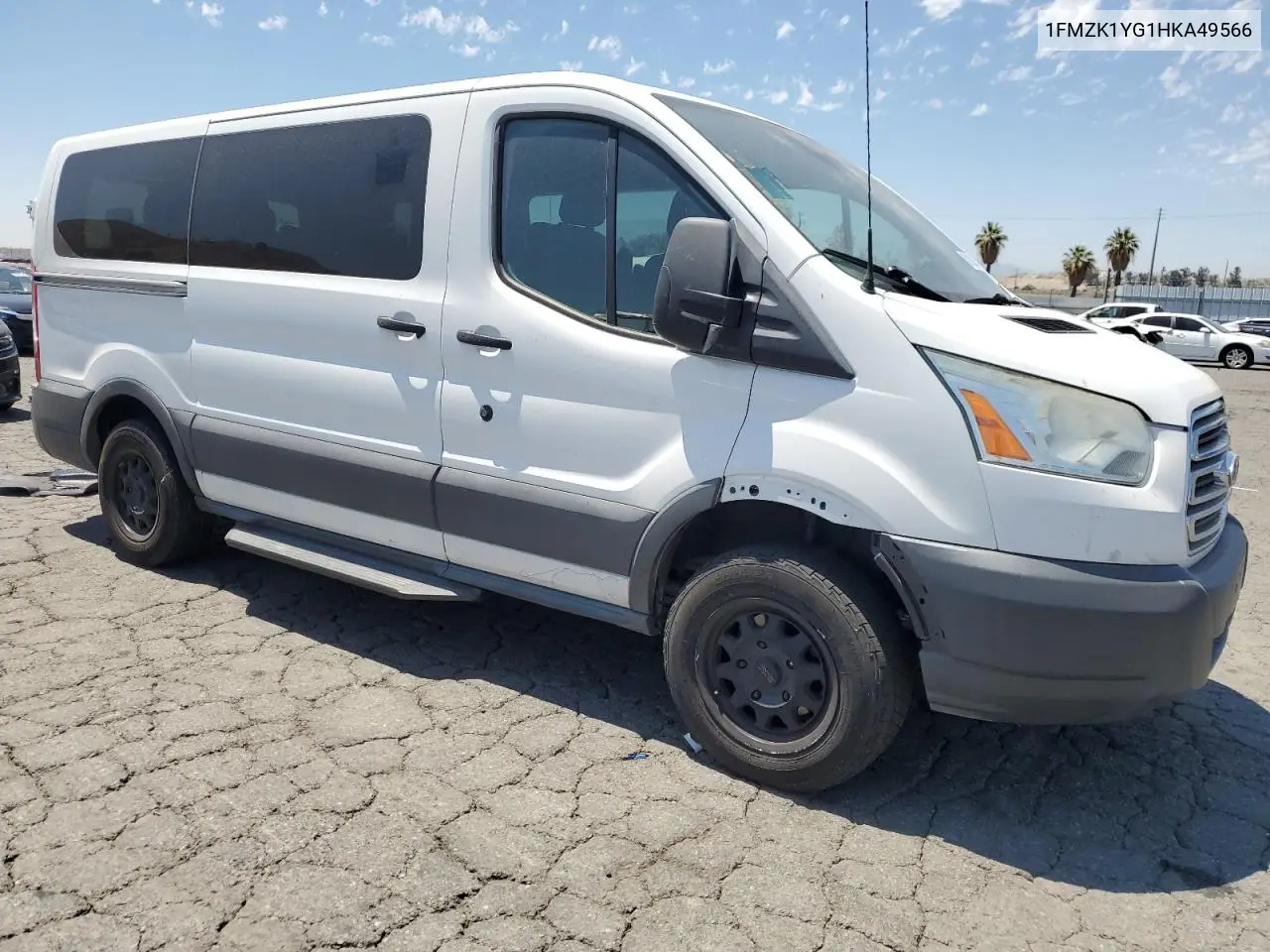 2017 Ford Transit T-150 VIN: 1FMZK1YG1HKA49566 Lot: 63113045