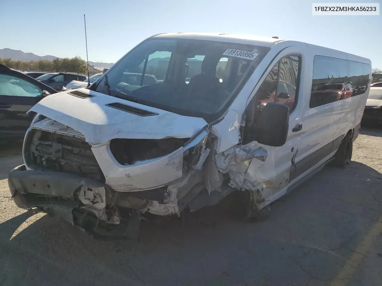 2017 Ford Transit T-350 VIN: 1FBZX2ZM3HKA56233 Lot: 89130895