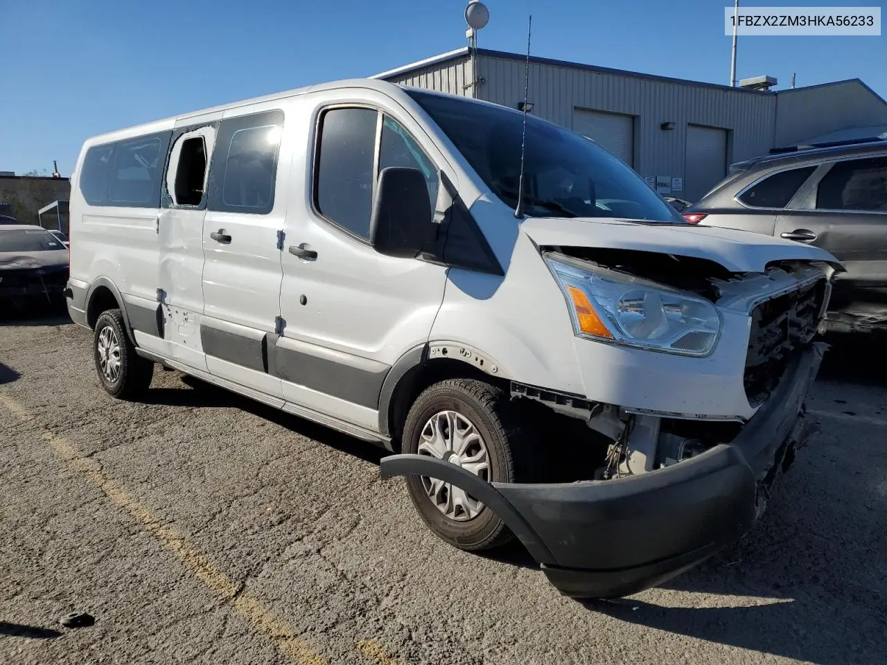 2017 Ford Transit T-350 VIN: 1FBZX2ZM3HKA56233 Lot: 89130895