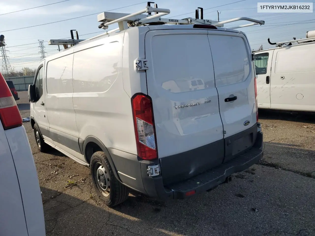 2018 Ford Transit T-250 VIN: 1FTYR1YM2JKB16232 Lot: 52901285
