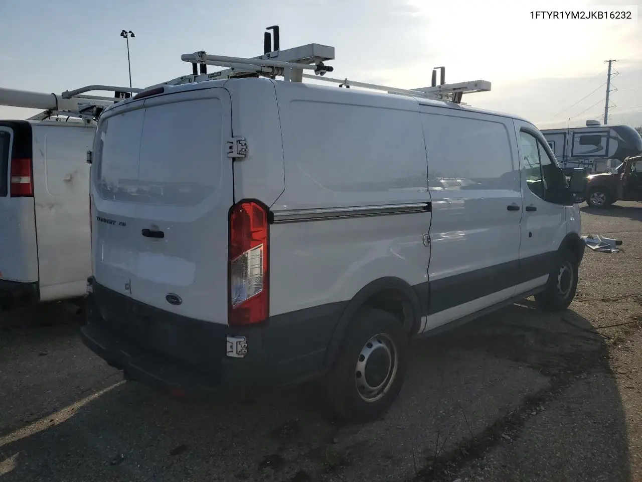 2018 Ford Transit T-250 VIN: 1FTYR1YM2JKB16232 Lot: 52901285