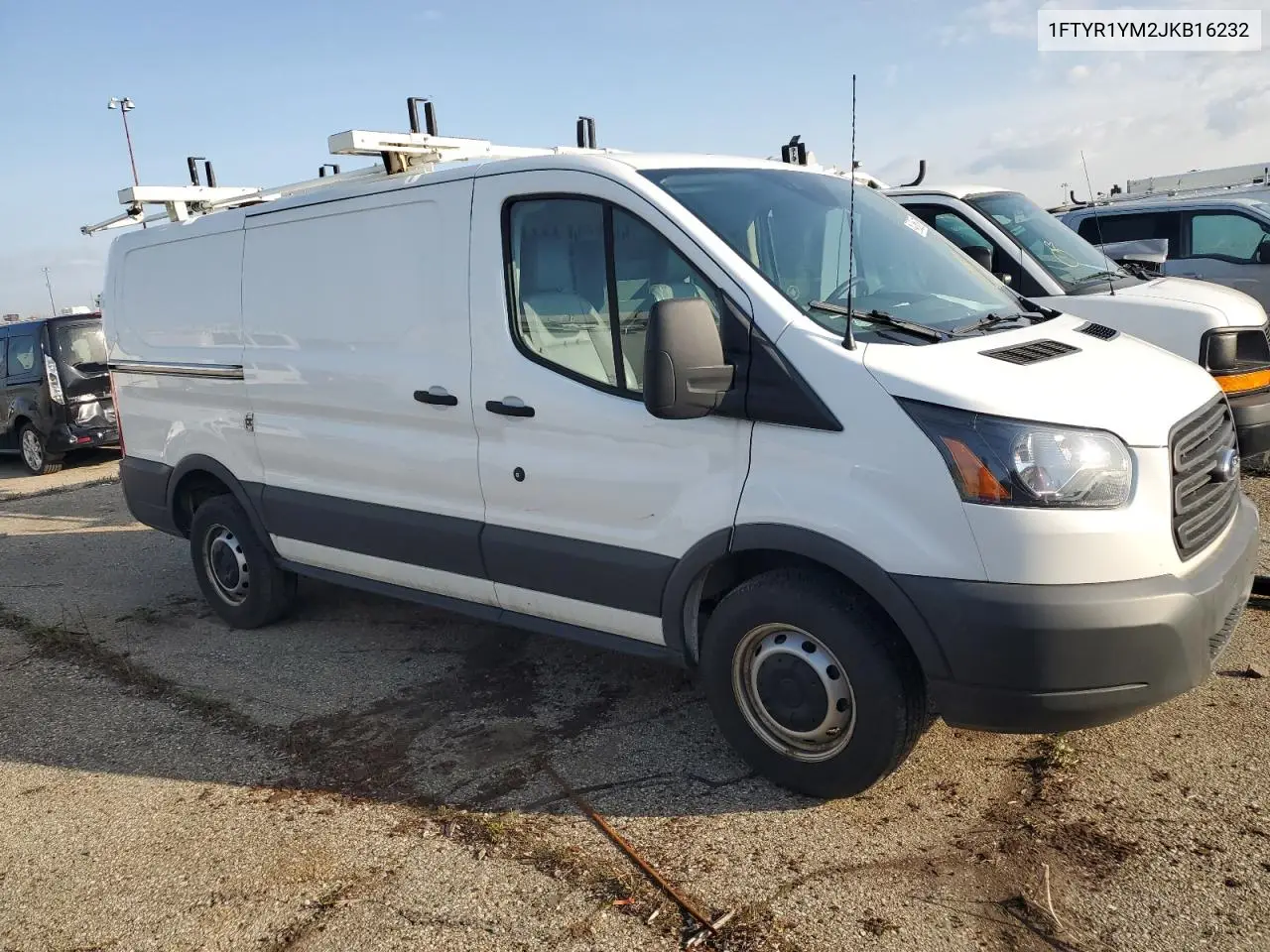 2018 Ford Transit T-250 VIN: 1FTYR1YM2JKB16232 Lot: 52901285