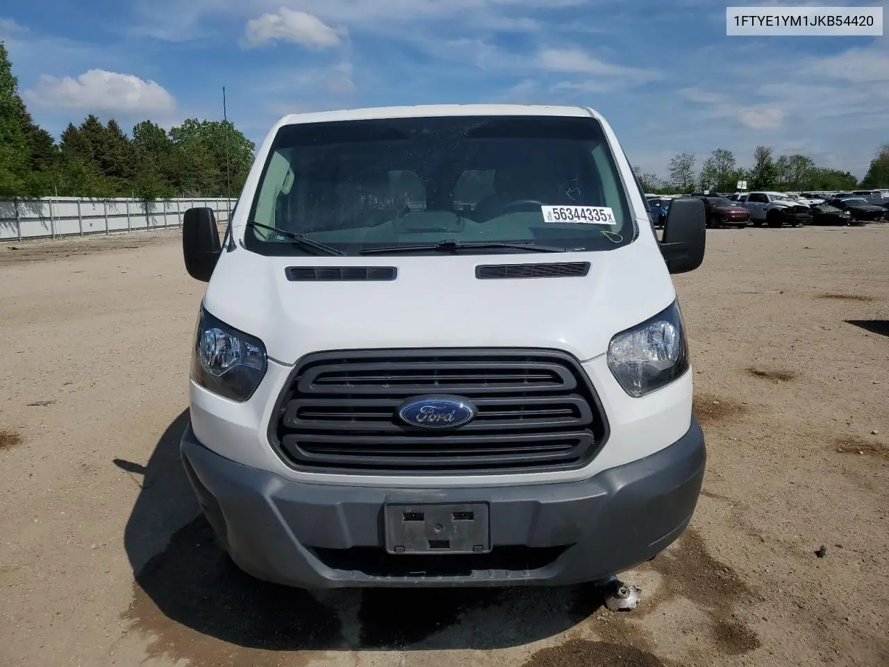 2018 Ford Transit T-150 VIN: 1FTYE1YM1JKB54420 Lot: 56344335