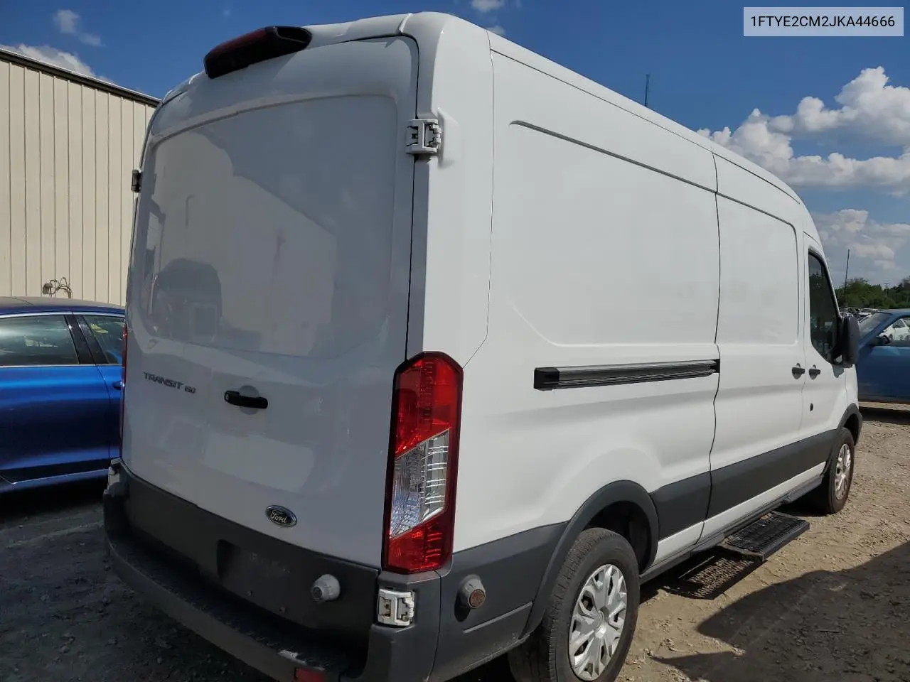 2018 Ford Transit T-150 VIN: 1FTYE2CM2JKA44666 Lot: 57050815