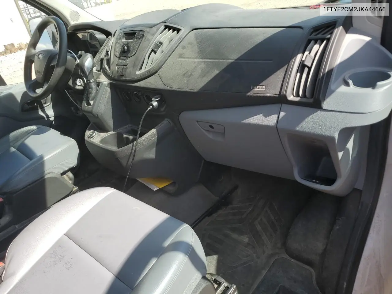 2018 Ford Transit T-150 VIN: 1FTYE2CM2JKA44666 Lot: 57050815