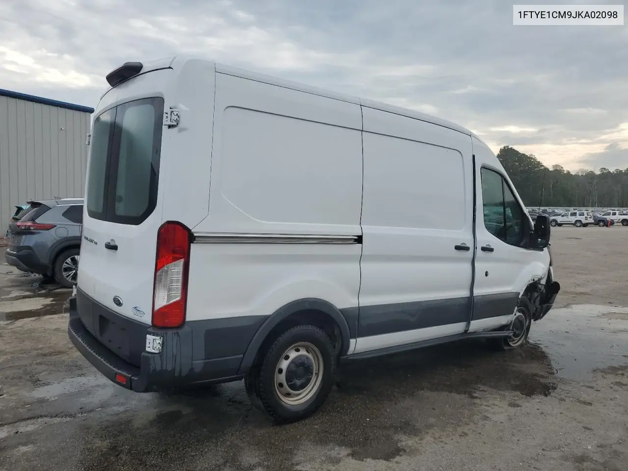 2018 Ford Transit T-150 VIN: 1FTYE1CM9JKA02098 Lot: 58743485