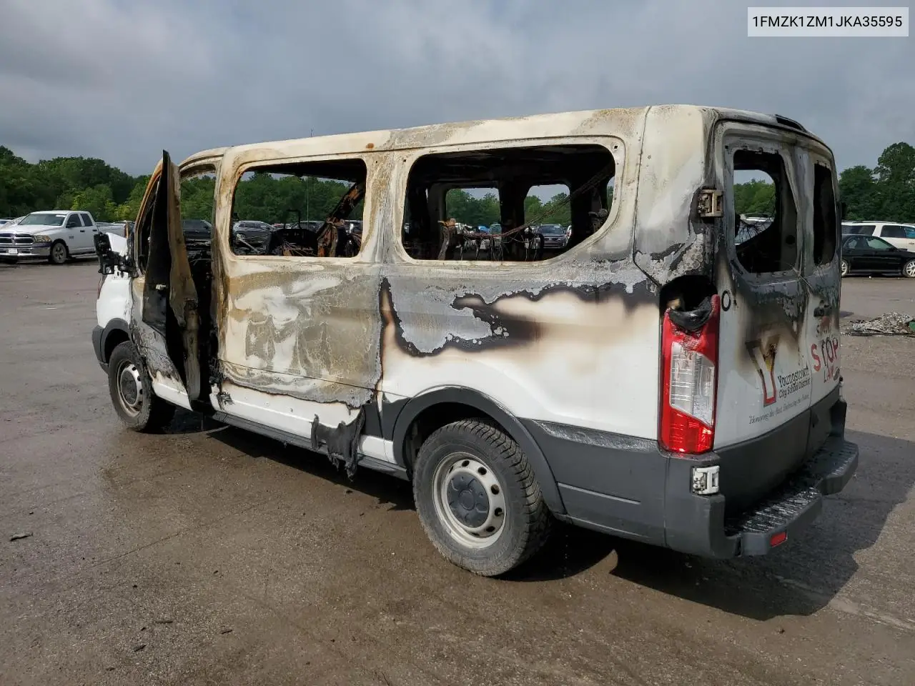 1fmzk1zm1jka35595 1FMZK1ZM1JKA35595 2018 Ford Transit T-150