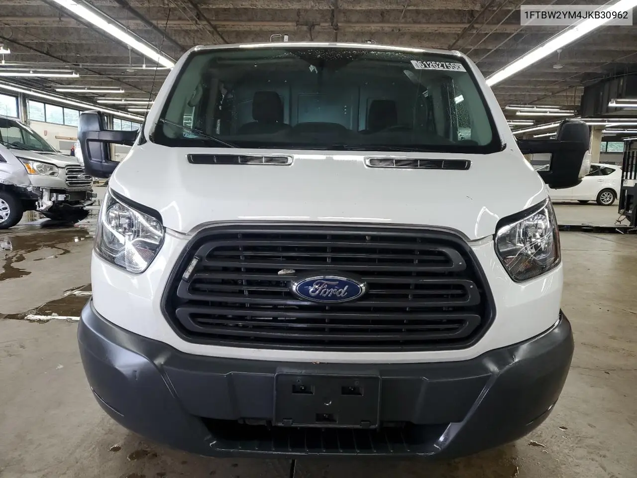 2018 Ford Transit T-350 VIN: 1FTBW2YM4JKB30962 Lot: 61262755
