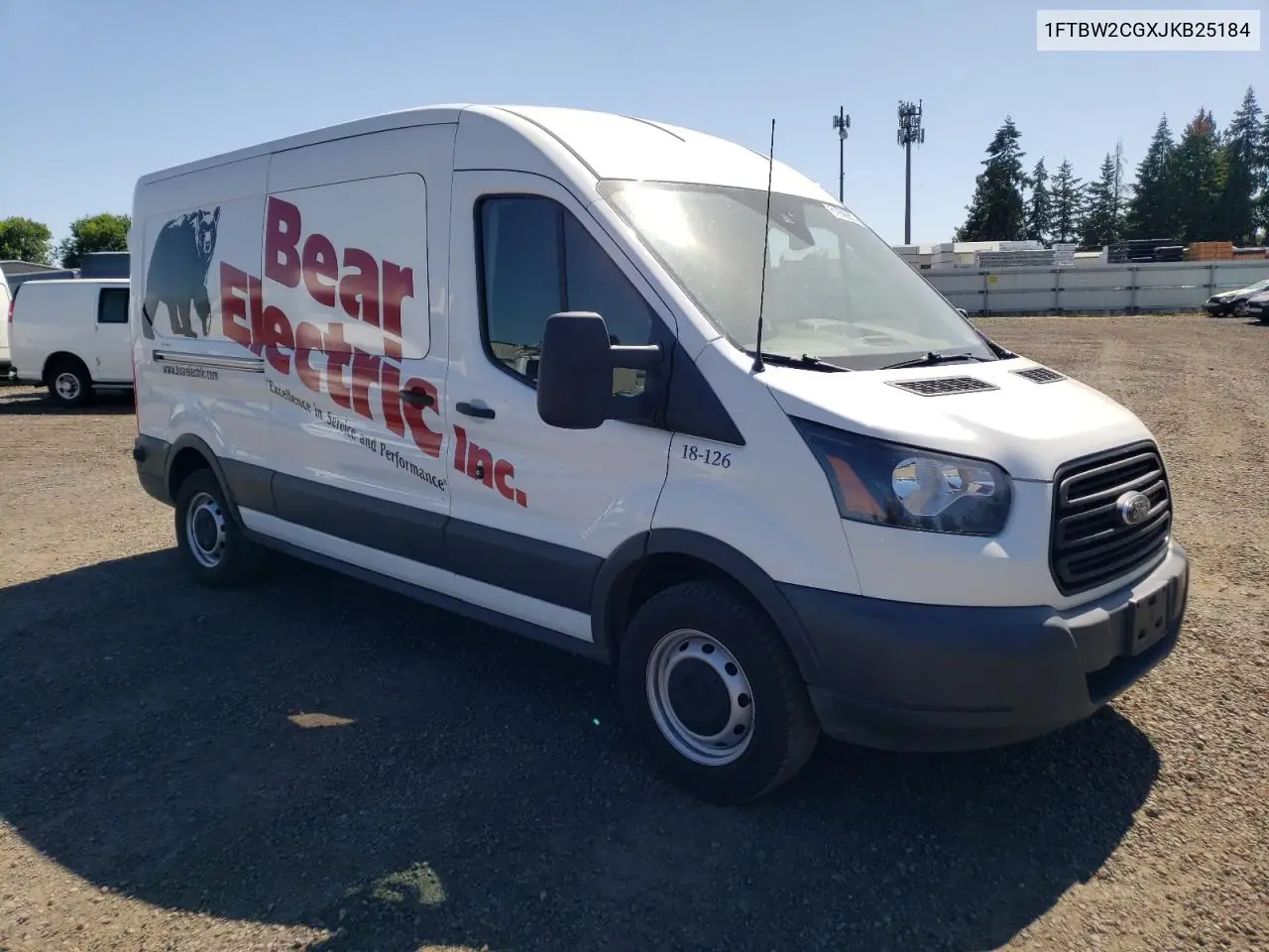 2018 Ford Transit T-350 VIN: 1FTBW2CGXJKB25184 Lot: 61959985