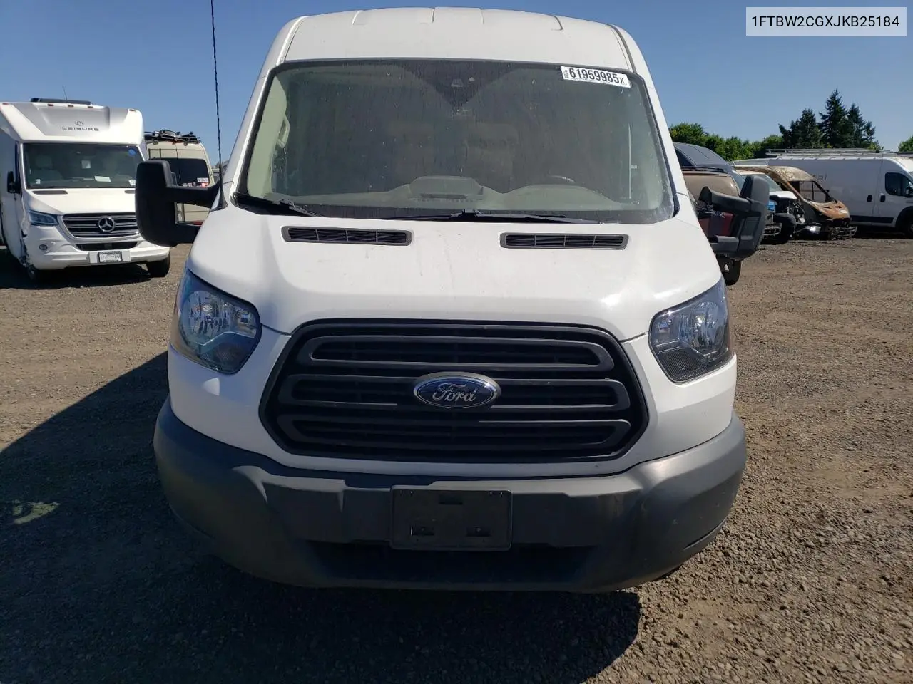 2018 Ford Transit T-350 VIN: 1FTBW2CGXJKB25184 Lot: 61959985