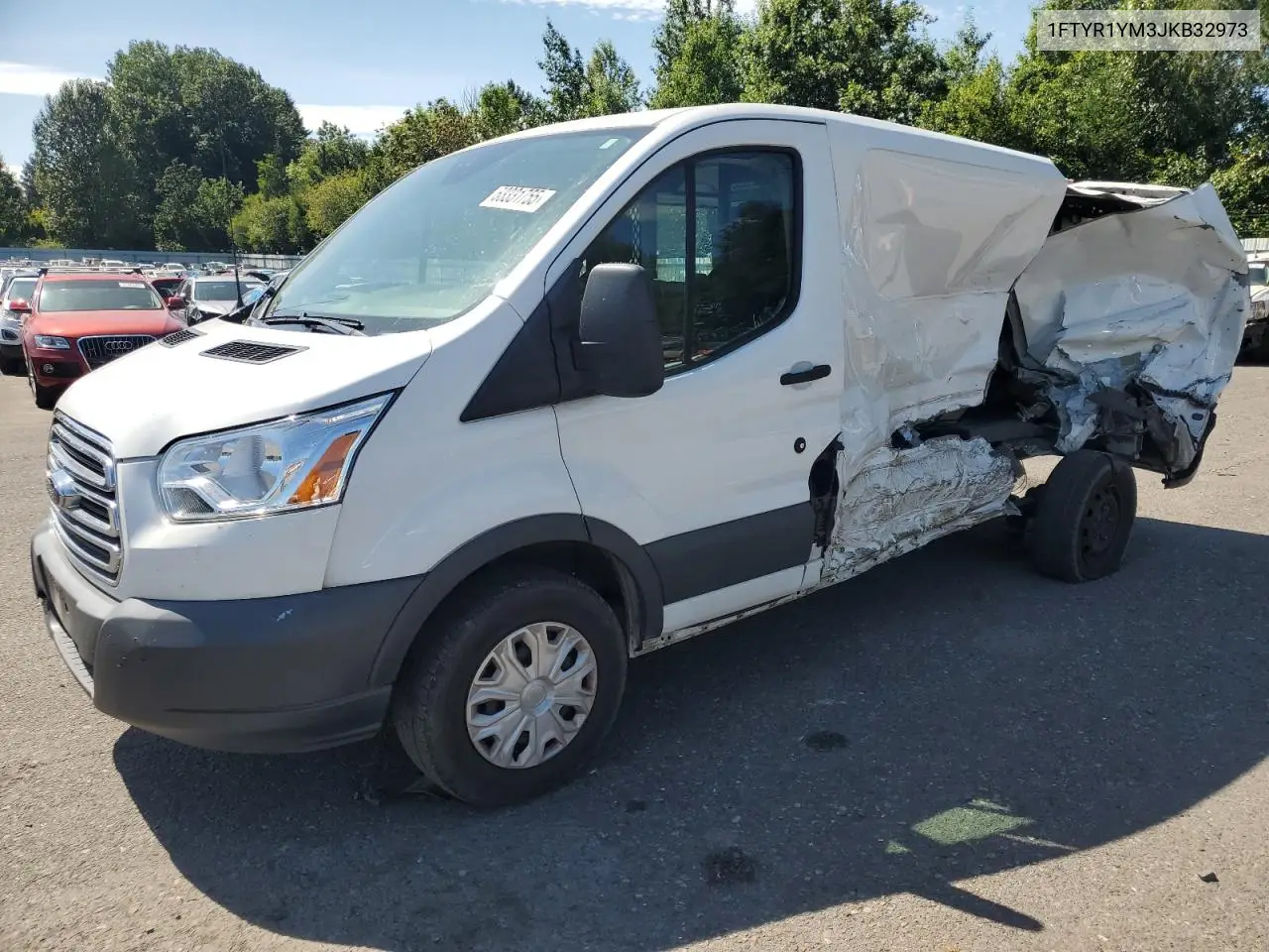 2018 Ford Transit T-250 VIN: 1FTYR1YM3JKB32973 Lot: 63331755