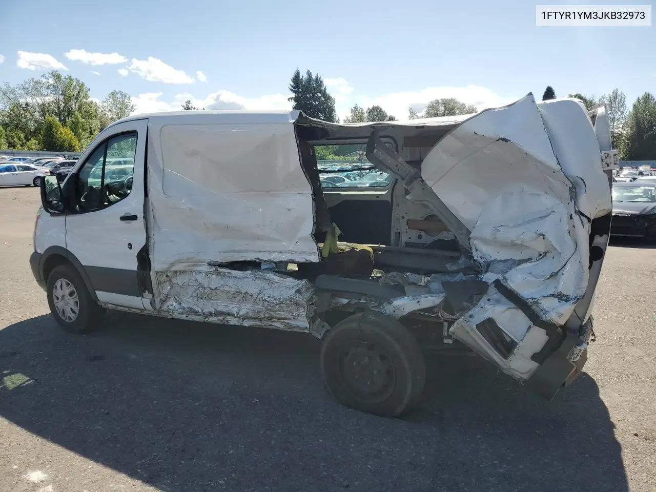 2018 Ford Transit T-250 VIN: 1FTYR1YM3JKB32973 Lot: 63331755