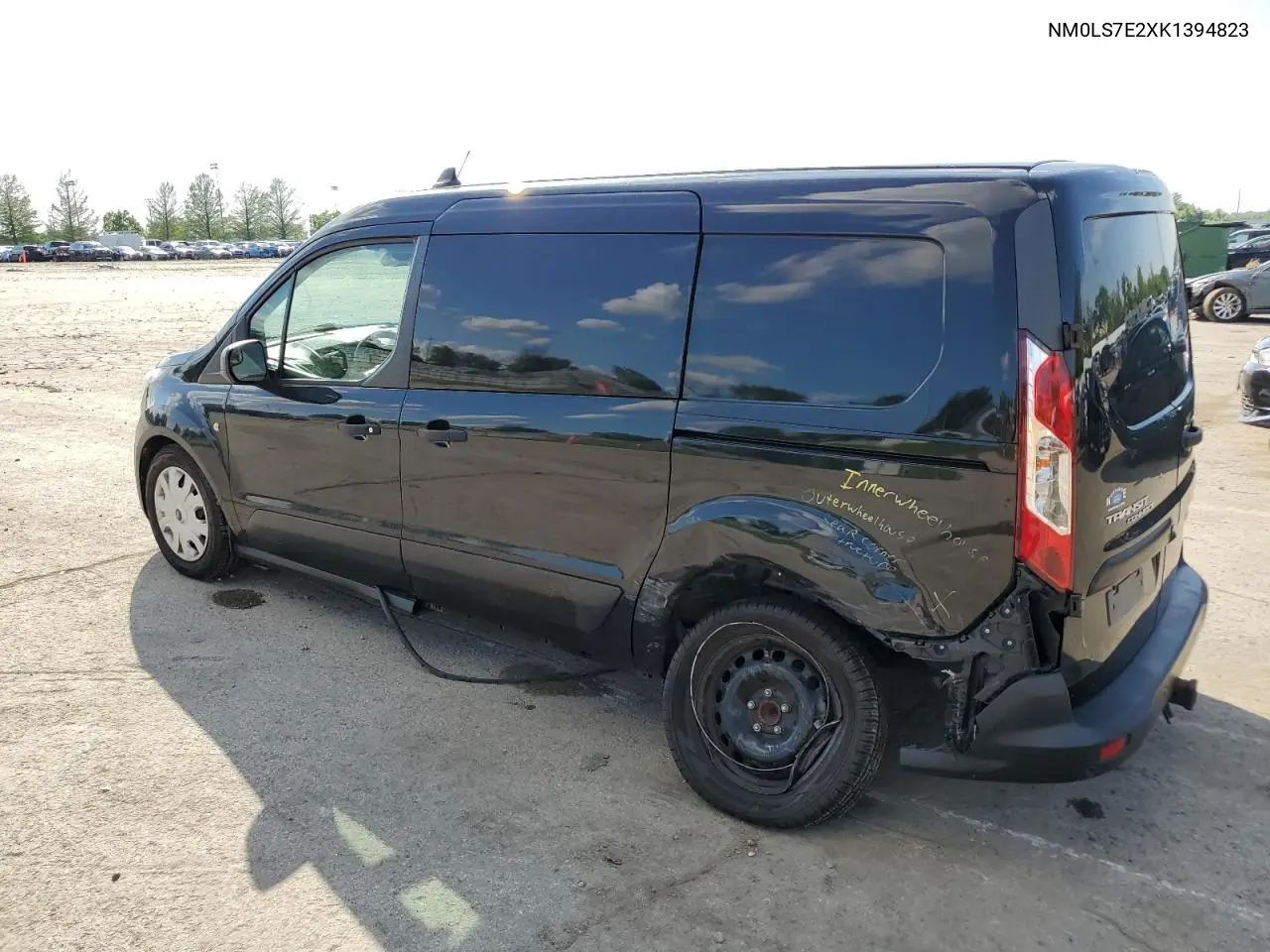 2019 Ford Transit Connect Xl VIN: NM0LS7E2XK1394823 Lot: 56012135