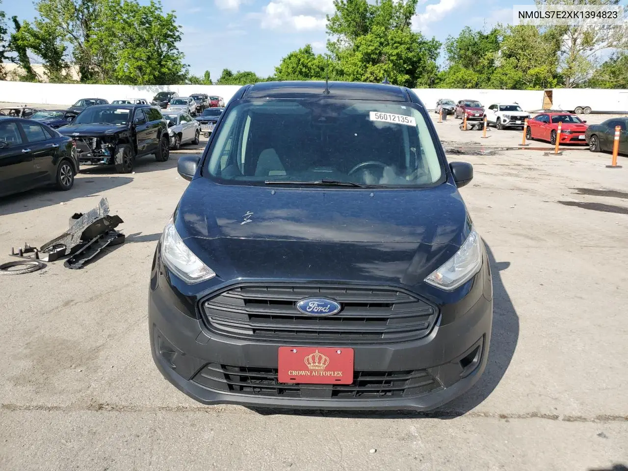 2019 Ford Transit Connect Xl VIN: NM0LS7E2XK1394823 Lot: 56012135