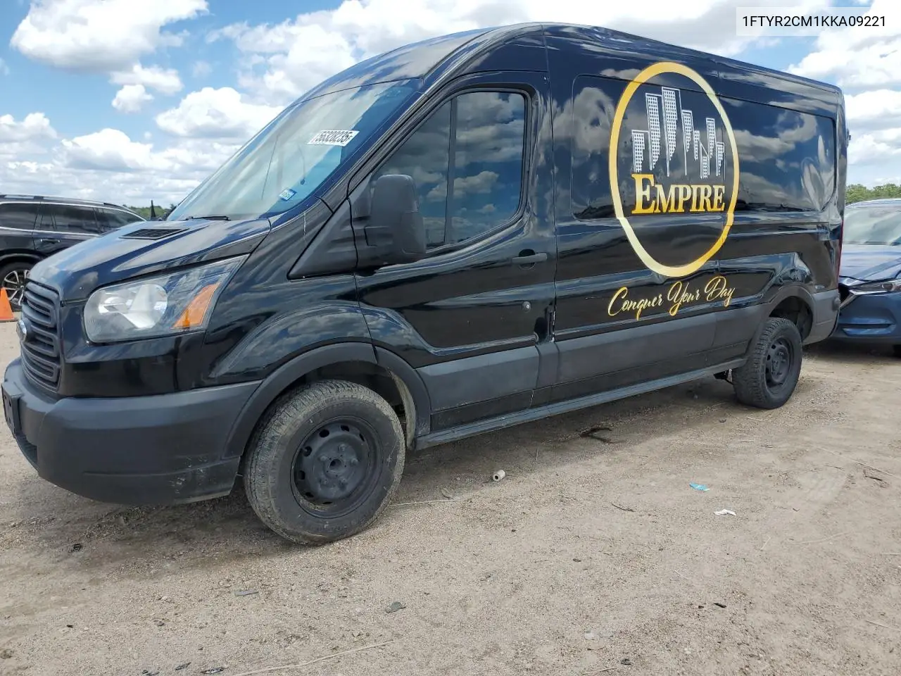 2019 Ford Transit T-250 VIN: 1FTYR2CM1KKA09221 Lot: 56328235